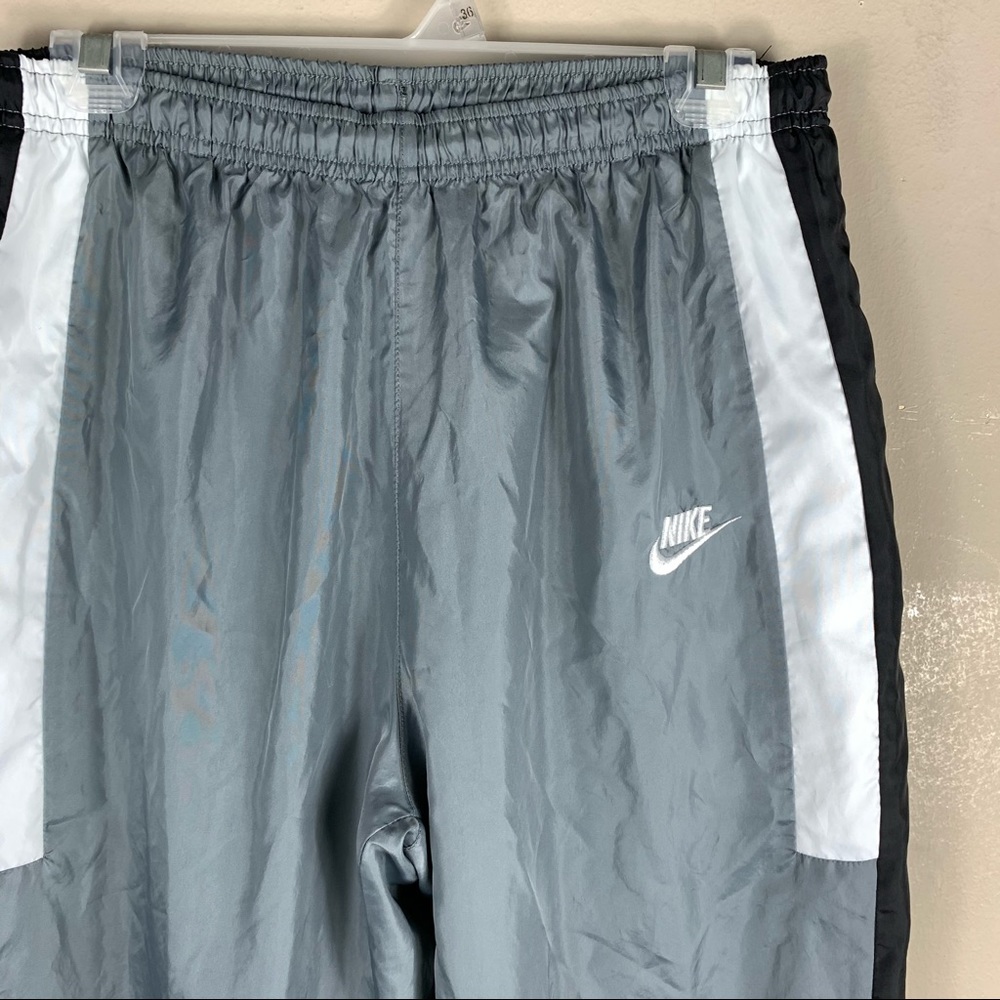 Nike Sportswear Cool Gray and Black Woven Pants - Picture 5 of 8